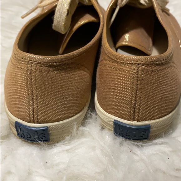 Metallic Gold Keds in 6.5 - Picture 3 of 6